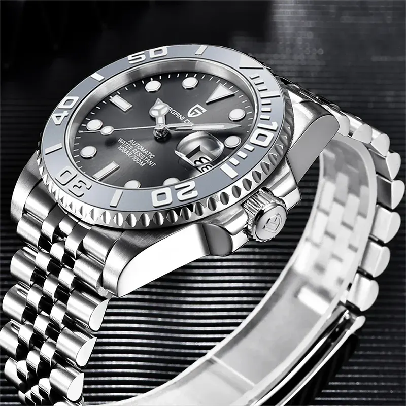 Pagani Design Yachtmaster Gray Dial Jubli Men's Watch- PD-1651